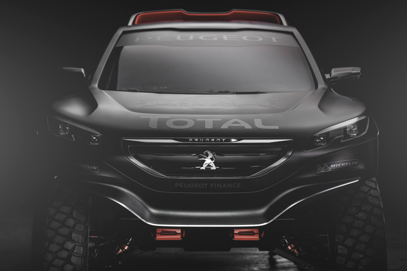 Illustration for article titled Peugeot's Mean-Ass Rally Buggy Is Here To Win Dakar And Scare Children